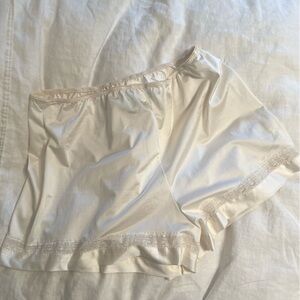 Vintage Dior silk sleep shorts